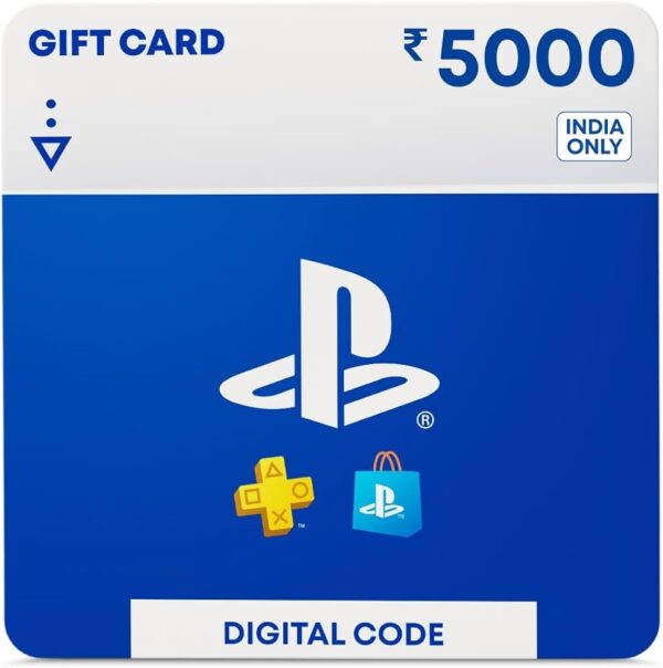 SONY PlayStation Store Gift Card 5000 INR (Digital Voucher Code)